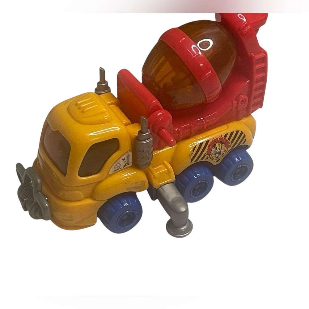Disney Mickey Mouse Construction toy cement mixer truck.
